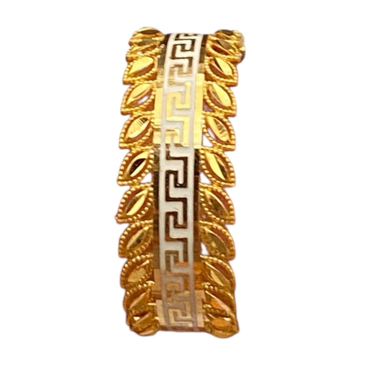 ⁦دبلة ذهب عيار 21 الوزن 2.39 جرام⁩ - الصورة ⁦3⁩
