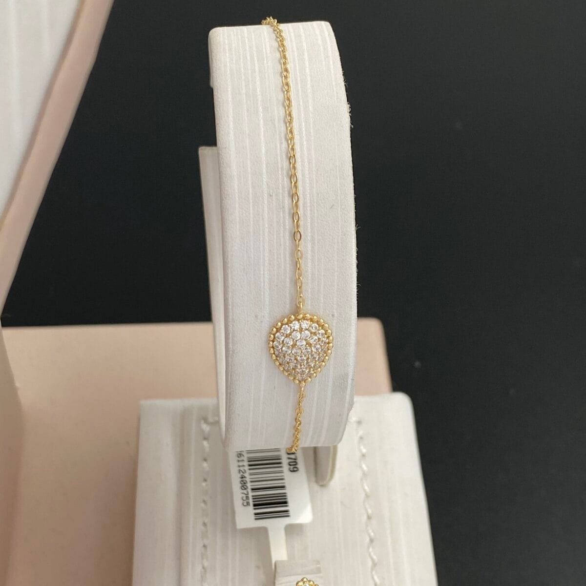 ⁦طقم ذهب عيار 18 الوزن 6.88 جرام⁩ - الصورة ⁦5⁩