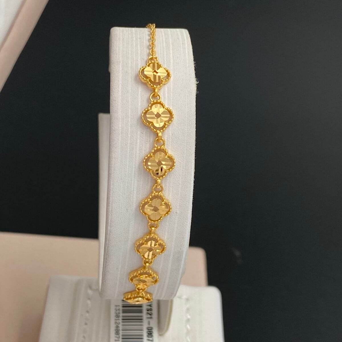 ⁦طقم ذهب عيار 21 الوزن 13.78 جرام⁩ - الصورة ⁦5⁩