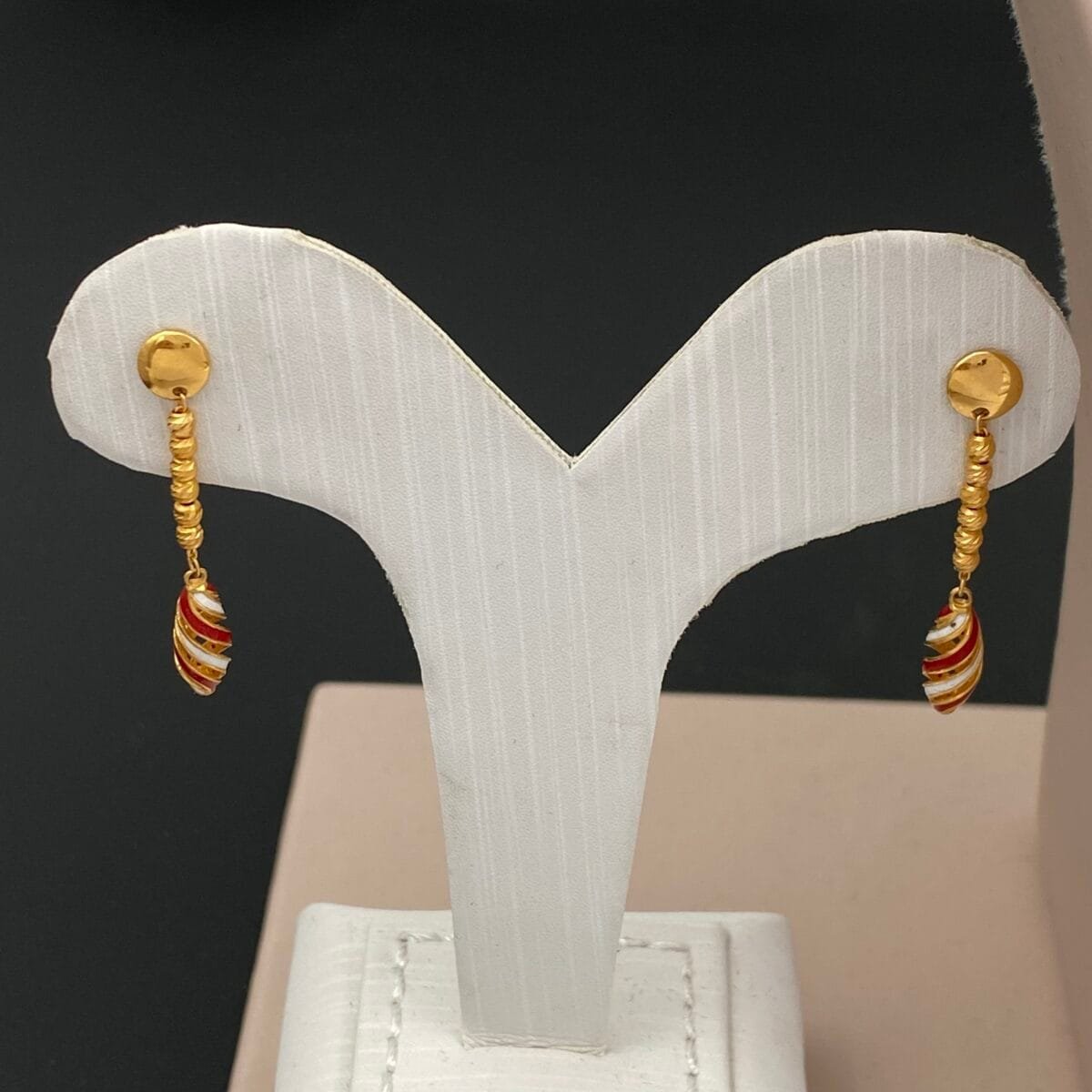 ⁦طقم ذهب عيار 21 الوزن 18.84 جرام⁩ - الصورة ⁦6⁩