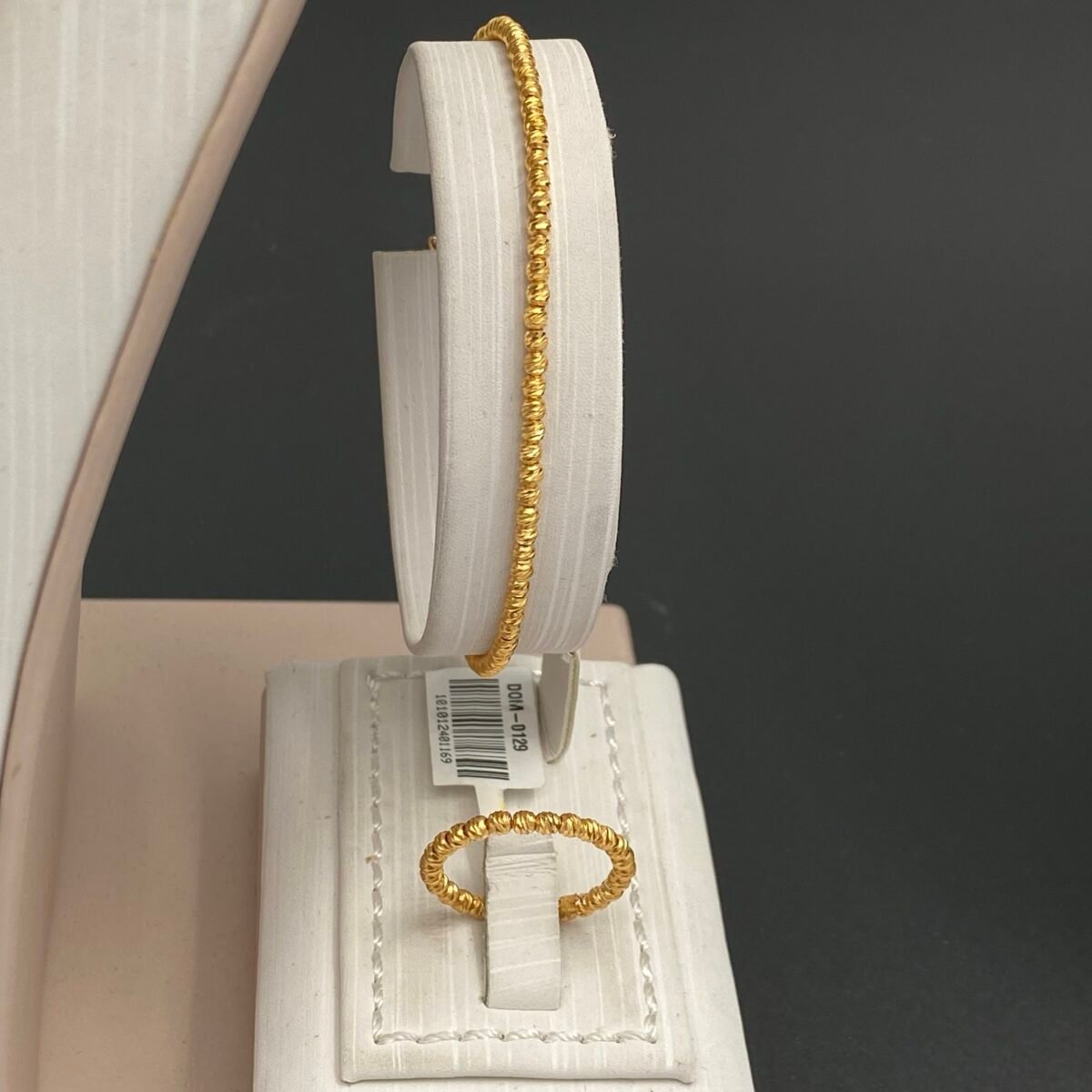 ⁦طقم ذهب عيار 21 الوزن 23.79 جرام⁩ - الصورة ⁦3⁩