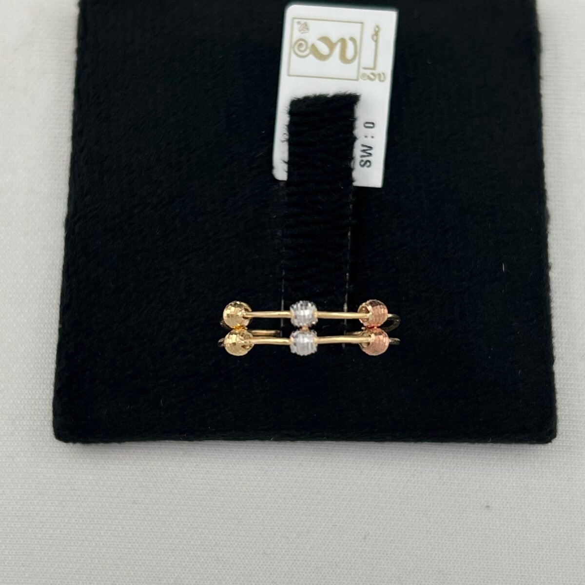 ⁦طقم ذهب عيار 18 الوزن 10.92 جرام⁩ - الصورة ⁦4⁩