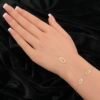 كف ذهب عيار 18 وزن 1.32 جرام تصميم عصري راقي يناسب جميع الأذواق والمناسبات من معارض قمة زاوية الشفاء للذهب والمجوهرات بالرياض