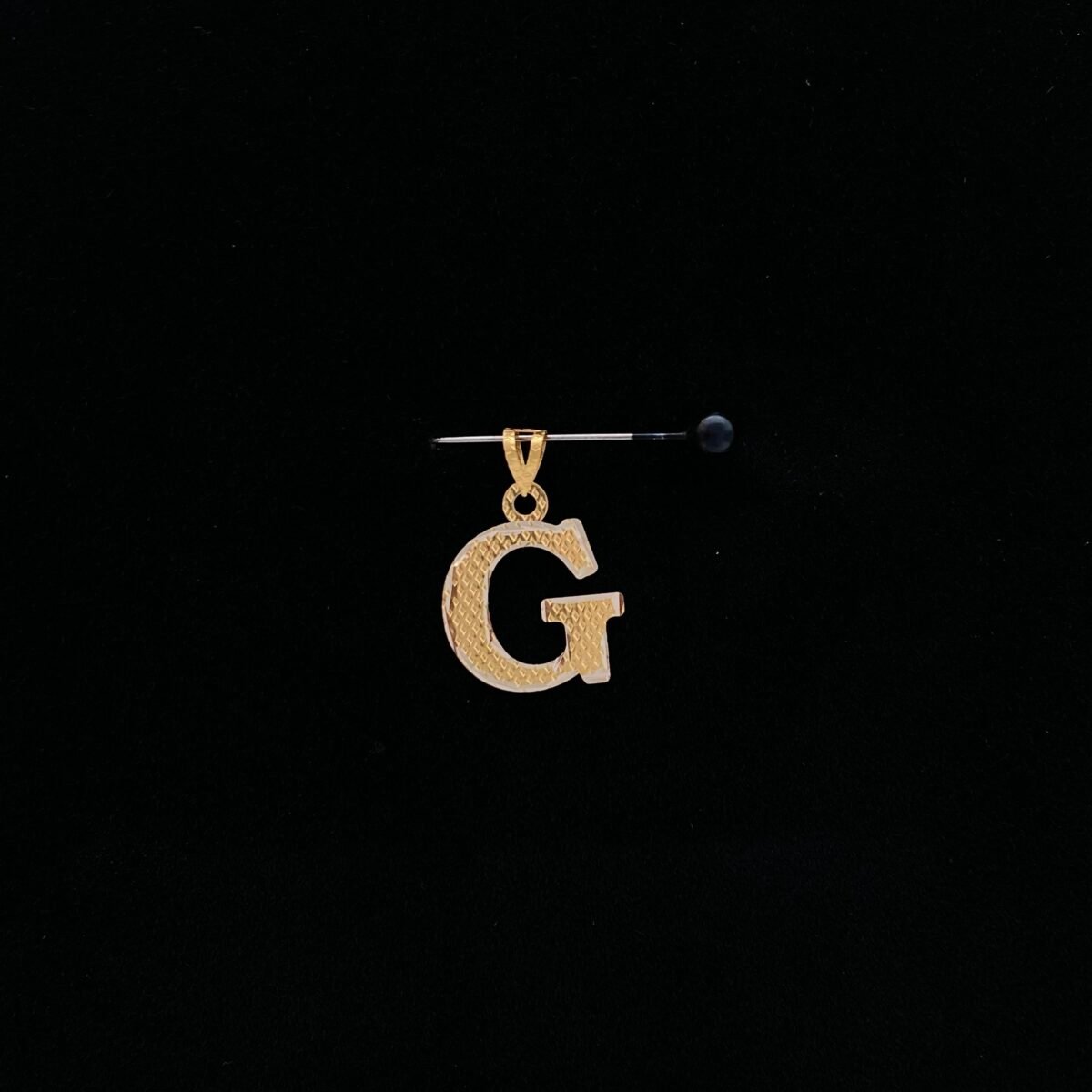 حرف G ذهب عيار 18 الوزن 0.28 جرام