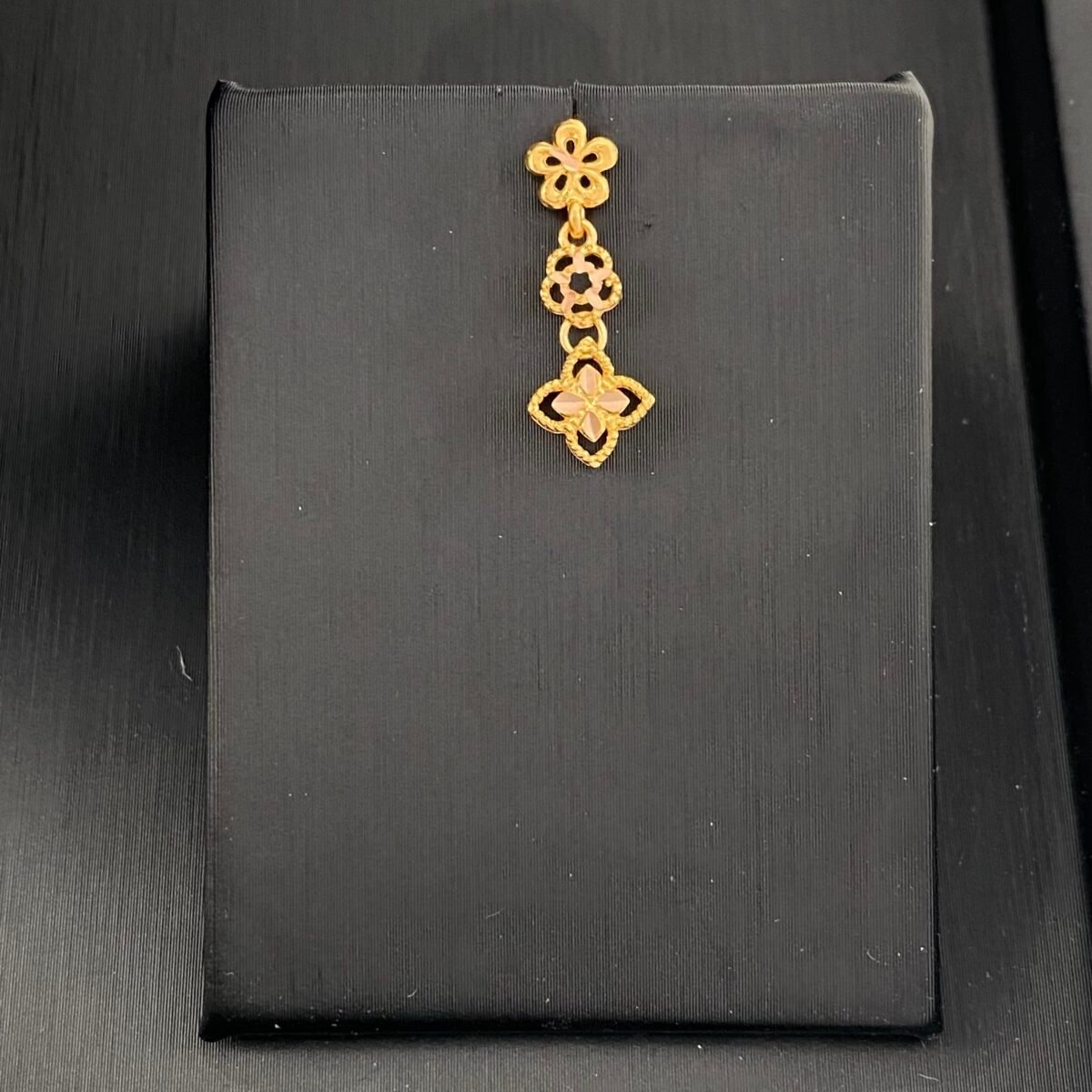 ⁦طقم ذهب عيار 21 الوزن 7.79 جرام⁩ - الصورة ⁦5⁩