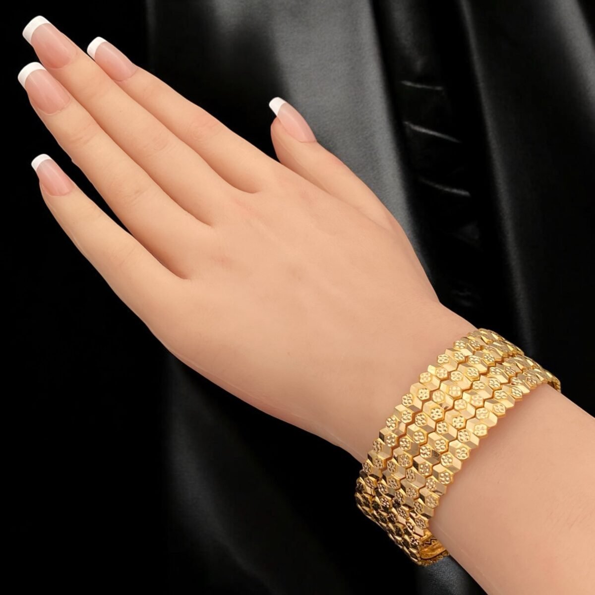 ⁦غويشه ذهب عيار 21⁩ - الصورة ⁦2⁩