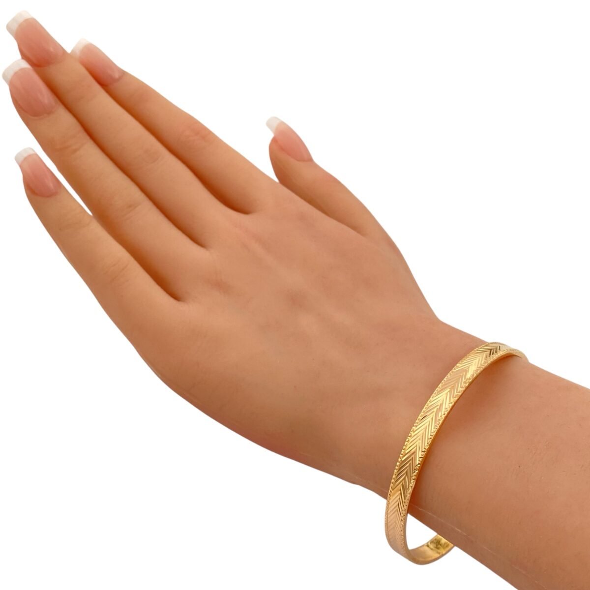 غويشة ذهب عيار 21
