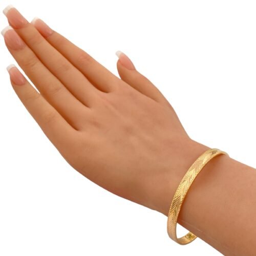 غويشة ذهب عيار 21
