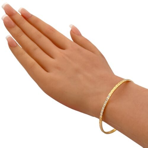 غويشة ذهب عيار 21
