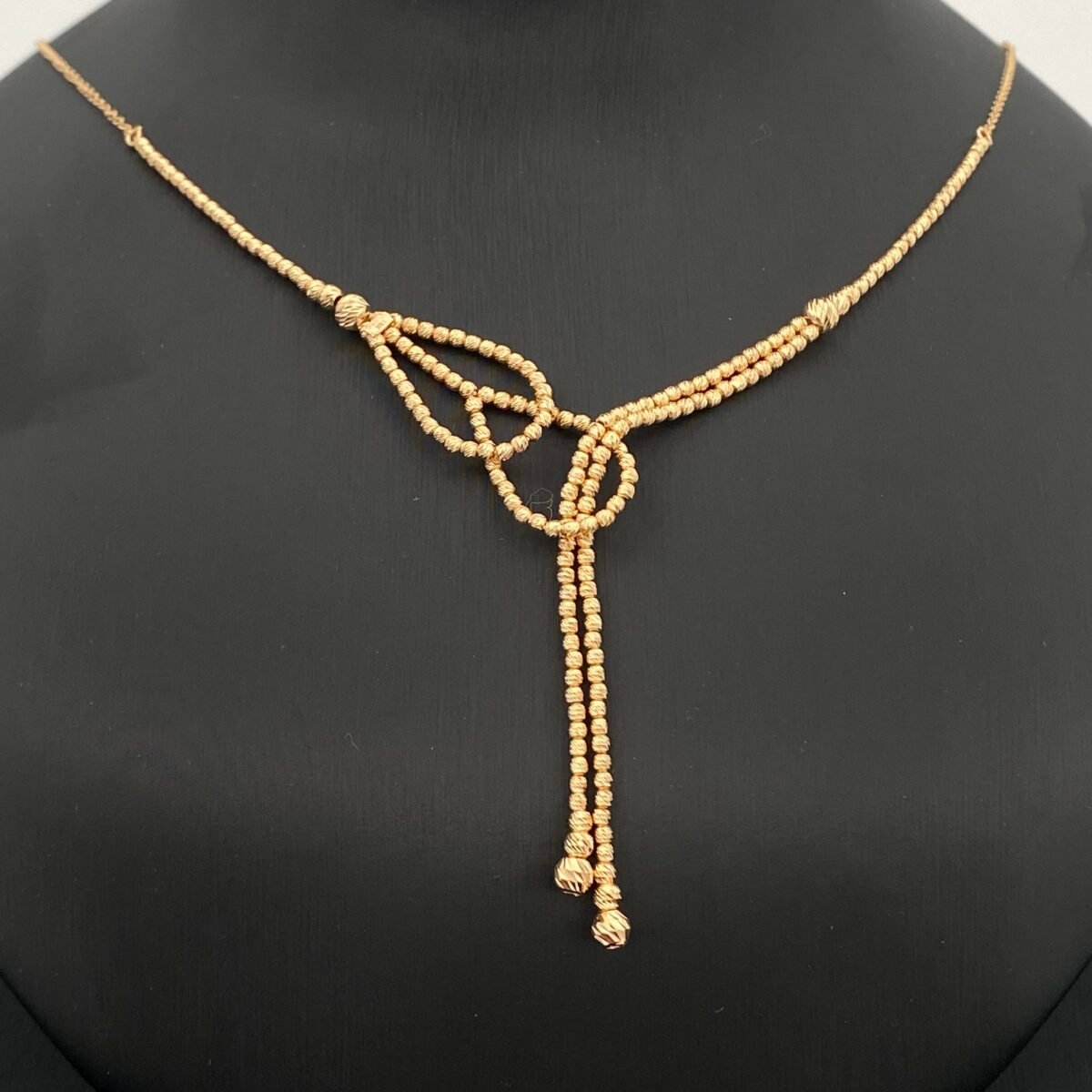 ⁦طقم ذهب عيار 21 الوزن 13.95 جرام⁩ - الصورة ⁦2⁩