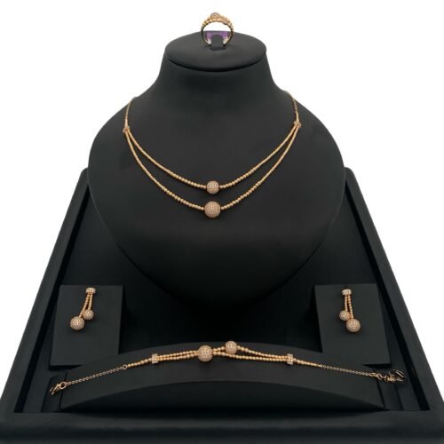 طقم ذهب عيار 21 الوزن 28.97 جرام