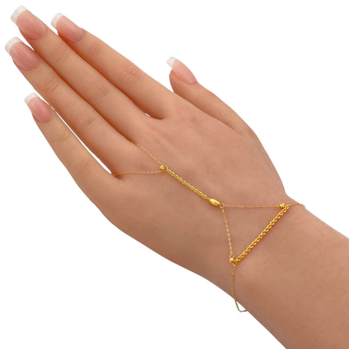 كف ذهب عيار 21 الوزن 0.94 جرام