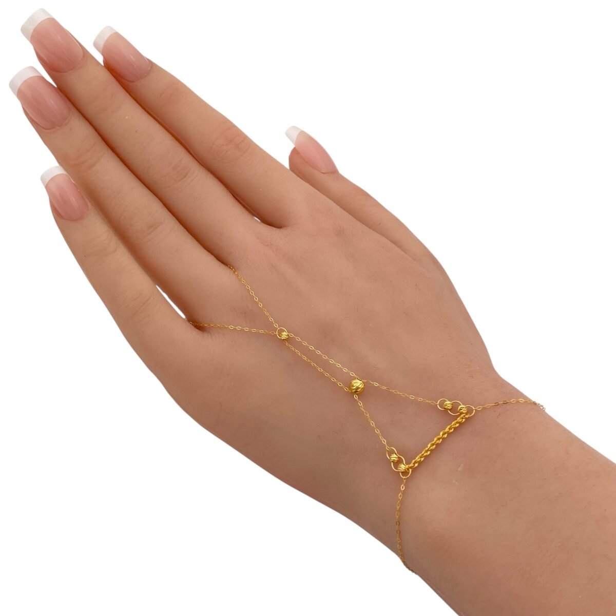 كف ذهب عيار 21 الوزن 0.93 جرام