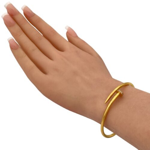 إسوارة ذهب عيار 21 الوزن 9.41 جرام