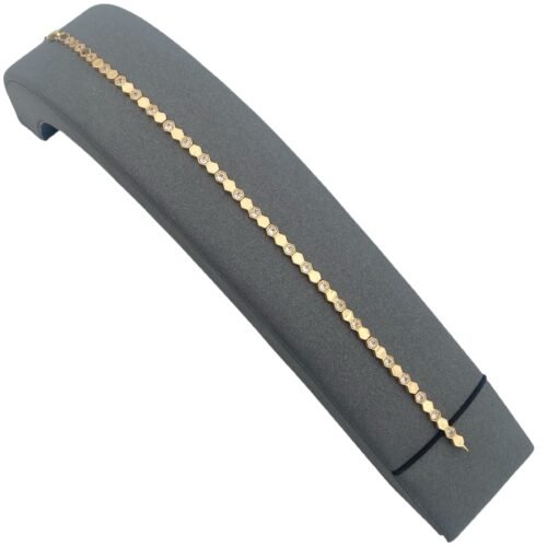 اسواره ذهب عيار 18 الوزن 6.84 جرام