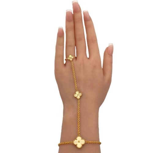 كف ذهب عيار 21 الوزن 5.23 جرام