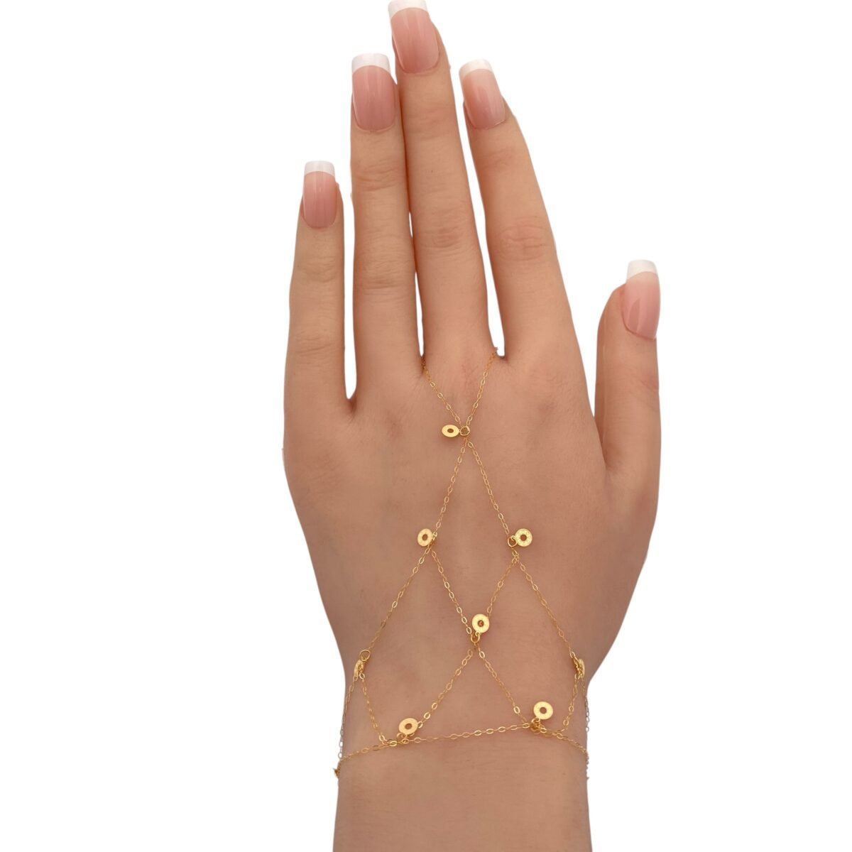 كف ذهب عيار 21 الوزن 0.83 جرام