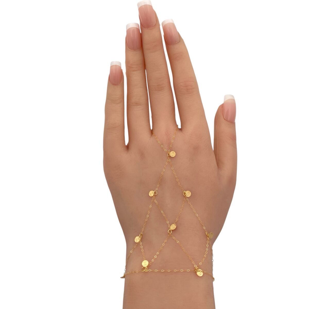 كف ذهب عيار 21 الوزن 0.82 جرام