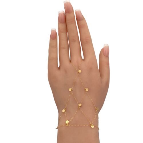 كف ذهب عيار 21 الوزن 0.82 جرام