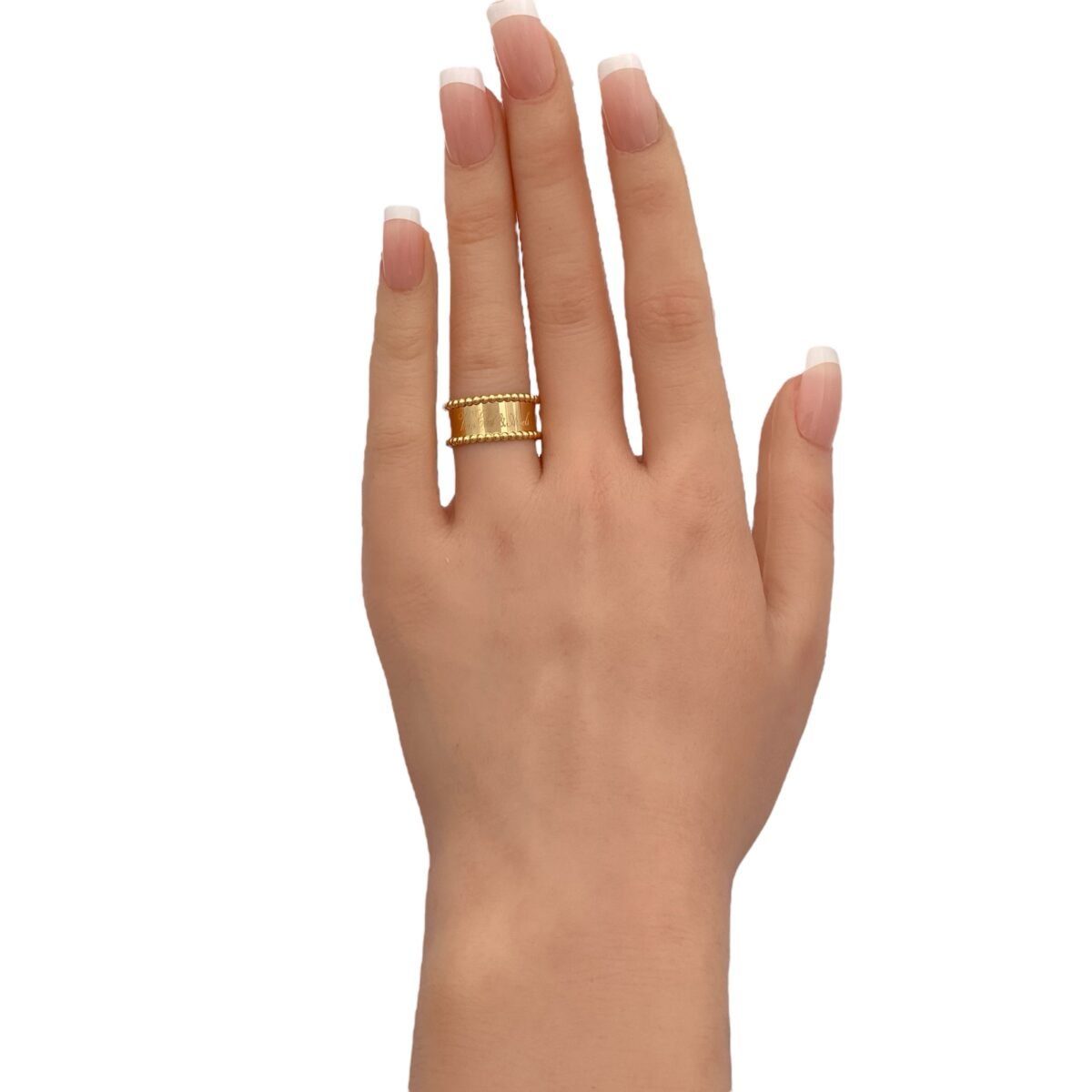 دبله ذهب عيار 18 الوزن 3.31 جرام