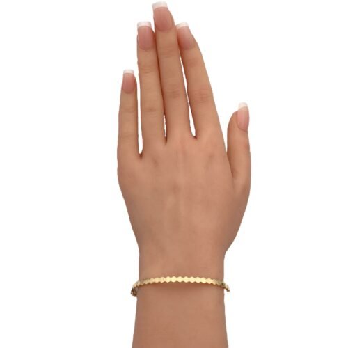 اسواره واقف ذهب عيار 18 الوزن 5 جرام