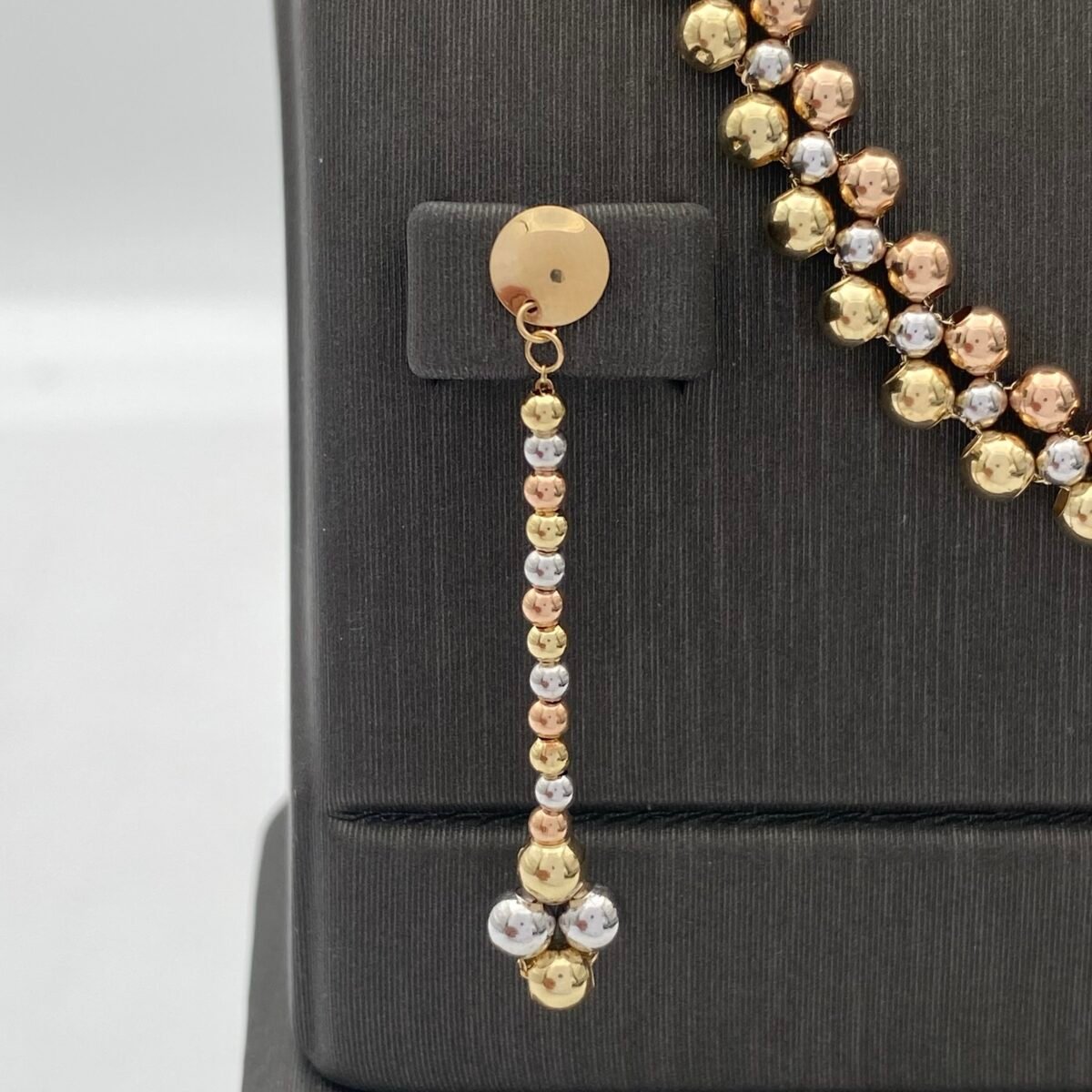 ⁦نصف طقم ذهب عيار 18 الوزن 5.93 جرام⁩ - الصورة ⁦4⁩