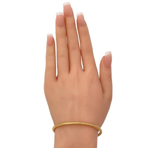 اسواره مطاطي ذهب عيار 18 الوزن 1.35 جرام