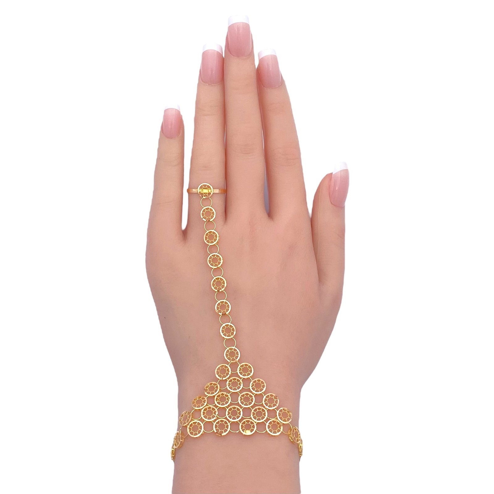 كف ذهب عيار 21 الوزن 6.04 جرام
