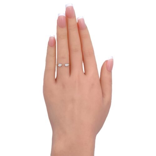 خاتم ذهب عيار 18 الوزن 0.69 جرام