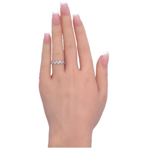 خاتم ذهب عيار 18 الوزن 0.86 جرام
