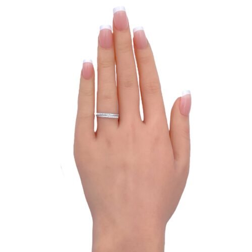 خاتم ذهب  عيار 18 الوزن 1.02 جرام