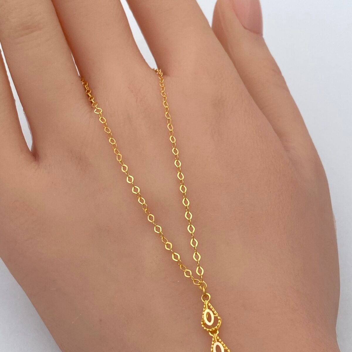 ⁦كف ذهب عيار 21 الوزن 4 جرام⁩ - الصورة ⁦3⁩