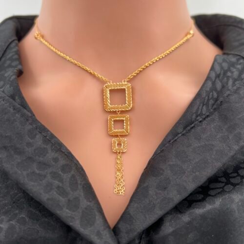سبحه ذهب عيار 21 الوزن 3.33 جرام