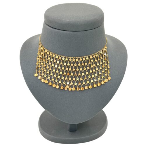 خناق ذهب عيار 21 الوزن 10.77 جرام