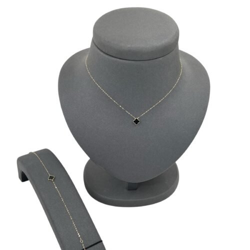 عقد واسواره ذهب عيار 18 الوزن 0.83 جرام