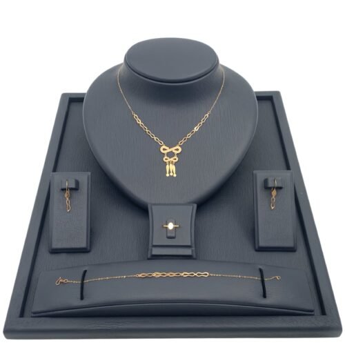 طقم ذهب عيار 21 الوزن 2.36 جرام