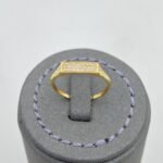 ⁦خاتم ذهب عيار 18 الوزن 0.96 جرام⁩ - الصورة ⁦3⁩