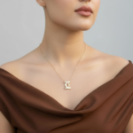 ⁦عقد ذهب عيار 18 وزن 1.21 جرام مظهر جذاب⁩ - الصورة ⁦4⁩