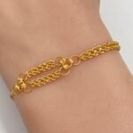 ⁦اسواره ذهب عيار 21 الوزن 1.80 جرام⁩ - الصورة ⁦2⁩