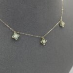 ⁦عقد ذهب عيار 18 الوزن 1.27 جرام⁩ - الصورة ⁦6⁩