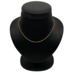 سلسال ذهب عيار 18 الوزن 0.78 جرام