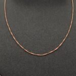 ⁦عقد وإسواره ذهب عيار 18 الوزن 4.32 جرام⁩ - الصورة ⁦4⁩