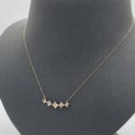 ⁦عقد ذهب عيار 18 الوزن 0.85 جرام⁩ - الصورة ⁦4⁩