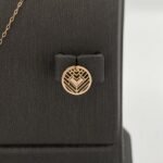 ⁦نصف طقم ذهب عيار 21 الوزن 3.18 جرام⁩ - الصورة ⁦3⁩