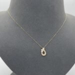 ⁦عقد ذهب عيار 18 الوزن 0.77 جرام⁩ - الصورة ⁦5⁩