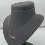 ⁦عقد ذهب عيار 18 الوزن 1.79 جرام⁩ - الصورة ⁦2⁩