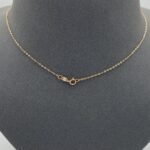 ⁦سلسال ذهب عيار 21 الوزن 1.22 جرام⁩ - الصورة ⁦2⁩