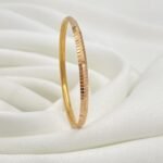 غويشه ذهب عيار 21 الوزن 4.53 جرام ( مقاس 16 )