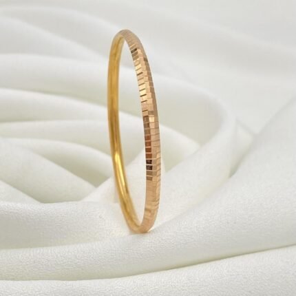 غويشه ذهب عيار 21 الوزن 4.53 جرام ( مقاس 16 )