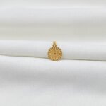 تعليقه ذهب عيار 18 الوزن 0.26 جرام